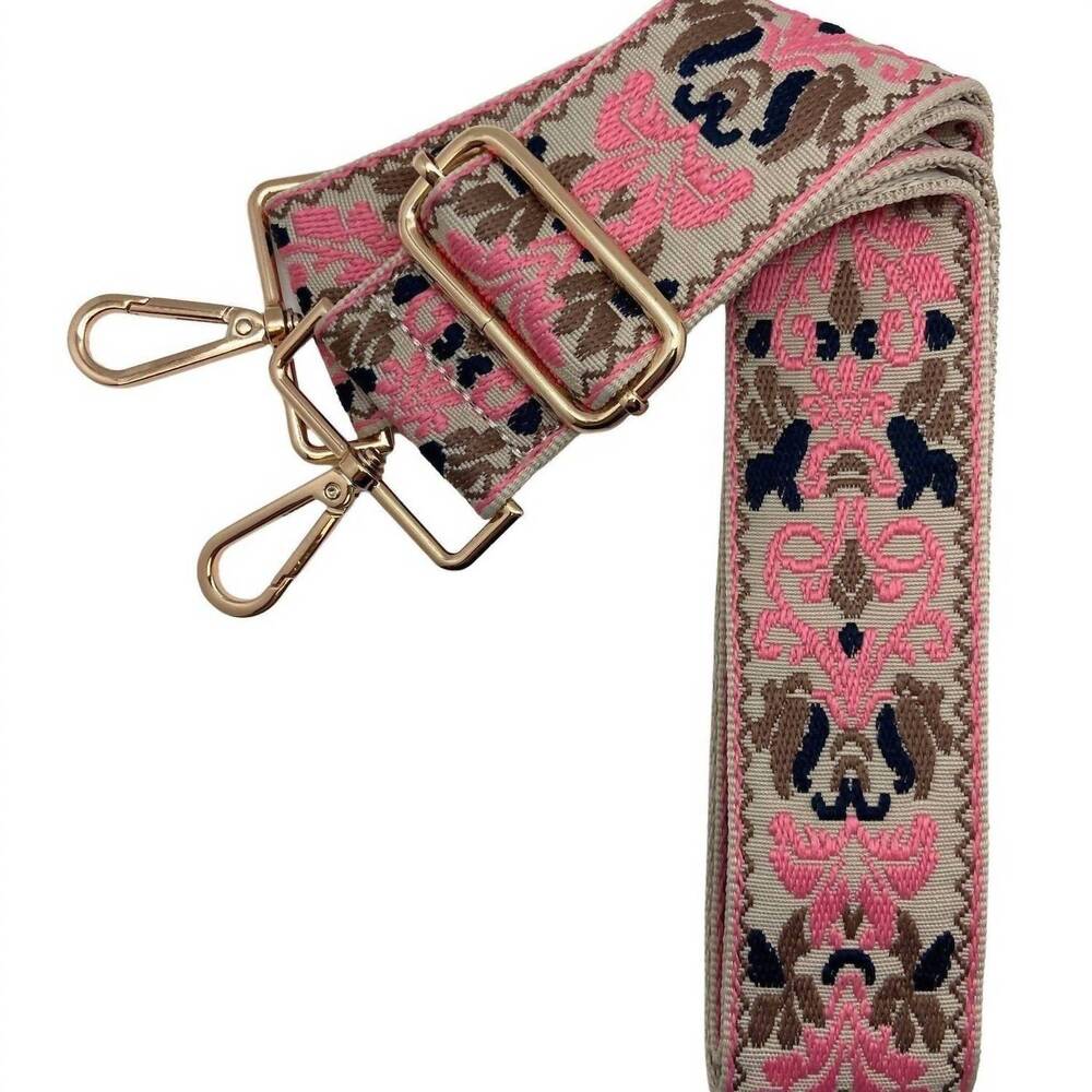 NEW CTHRU women's boho parisian tapestry adjustable crossbody bag purse guitar s